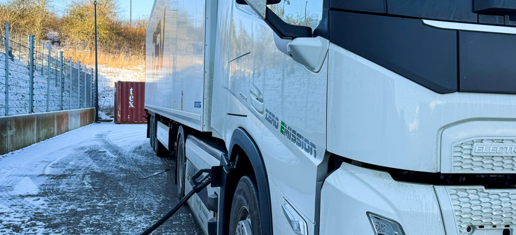 Ladestander til el-lastbil DSV Hedehusene